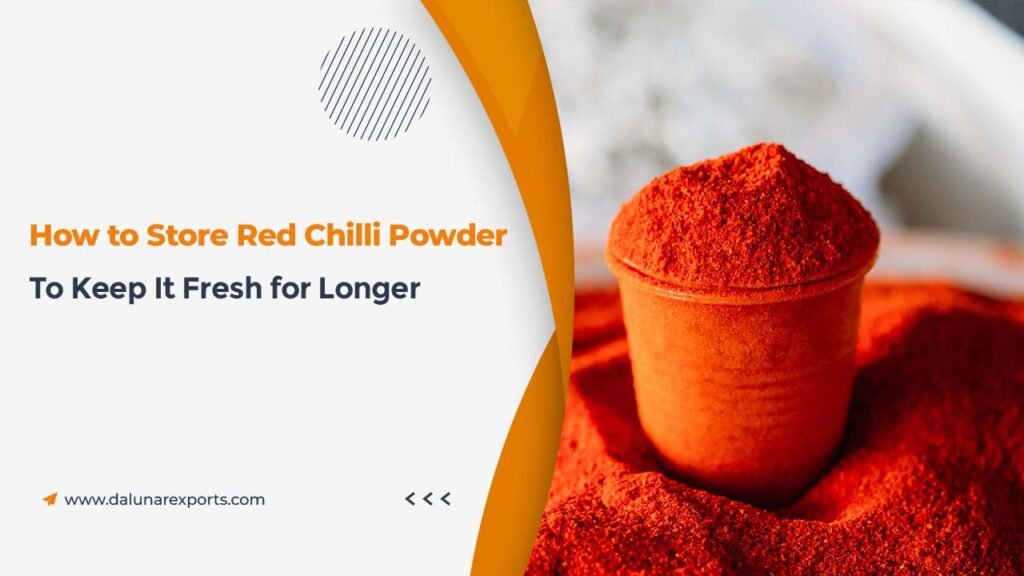 Store Red Chilli Powder
