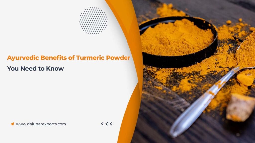 Benefits of Turmeric Powder